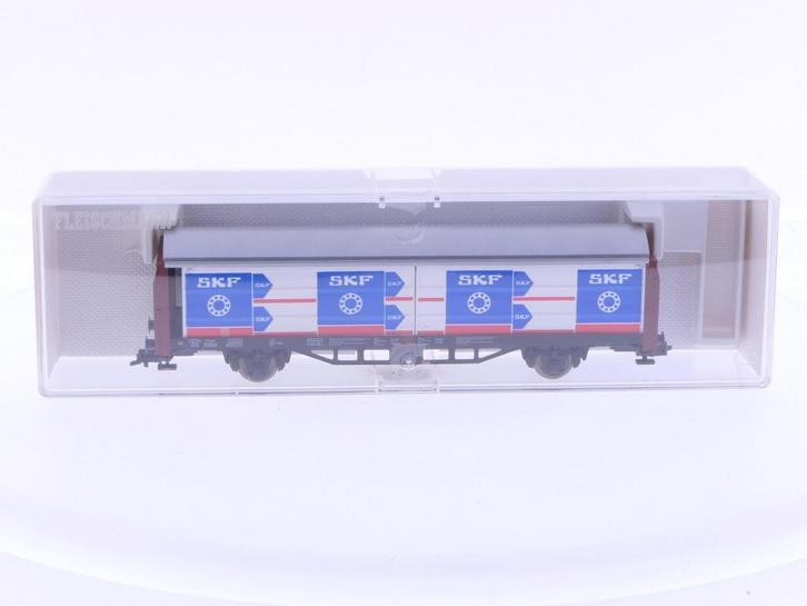 Schaal H0 Fleischmann 5339 K schuifwagen SKF van de DB..., Hobby en Vrije tijd, Modeltreinen | H0, Gelijkstroom, Analoog, Zo goed als nieuw