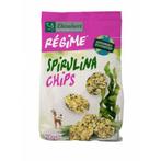 3x Damhert Régime Spirulina Chips 70 gr, Nieuw, Verzenden