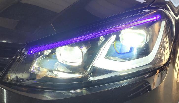 Koplampen LED Set Golf 8 Look Met Showstart Vland Geschik..., Auto-onderdelen, Verlichting, Nieuw, Volkswagen, Ophalen of Verzenden