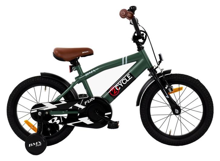 2Cycle BMX-Fun kinderfiets 16 inch (4 tot 6 jaar) voor, Fietsen en Brommers, Fietsen | Jongens, 16 inch, Nieuw, Verzenden