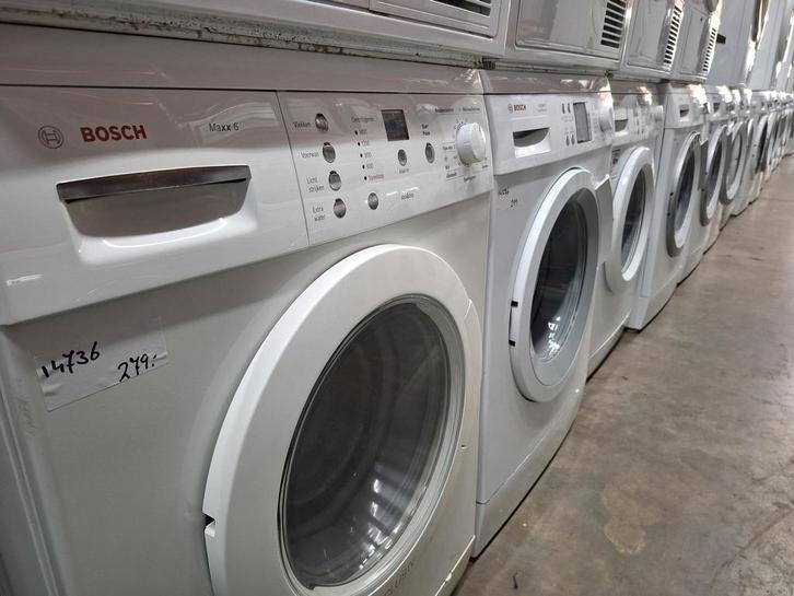 Wasmachine Bosch kopen 2ehands garantie en gratis bezorging, Witgoed en Apparatuur, Wasmachines, 85 tot 90 cm, 1200 tot 1600 toeren