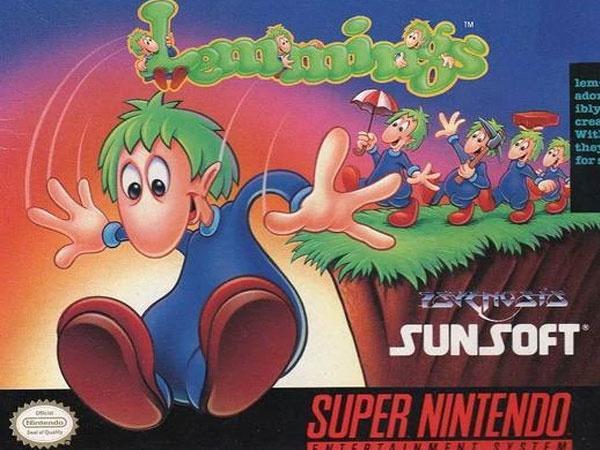 Lemmings - German (Losse Cassette) (SNES Games), Spelcomputers en Games, Games | Nintendo Super NES, Zo goed als nieuw, Ophalen of Verzenden