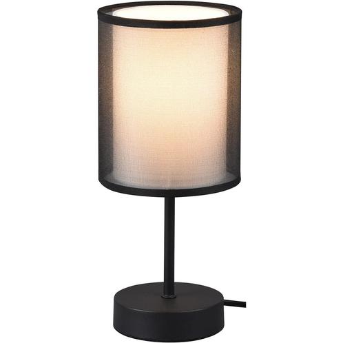 LED Tafellamp - Rond - Mat Zwart - Aluminium, Huis en Inrichting, Lampen | Tafellampen, Nieuw, Metaal, Minder dan 50 cm, Ophalen of Verzenden