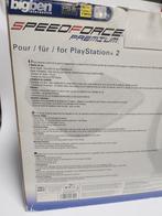 BigBen SpeedForce Premium Wheel & Pedals Boxed Playstation 2, Spelcomputers en Games, Ophalen of Verzenden, Zo goed als nieuw