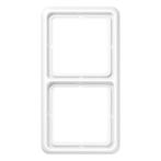 Jung CD500 afdekraam 2-voudig alpinwit - CD582WW, Nieuw, Stopcontact