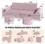 Speelbank voor Kinderen – Modulaire Zit- en Speelset, Kinderen en Baby's, Verzenden, Nieuw