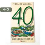 40 Groente-Ovenschotels Culinaire Kleintjes 9789065903594, Boeken, Kookboeken, Verzenden, Gelezen, Auteur