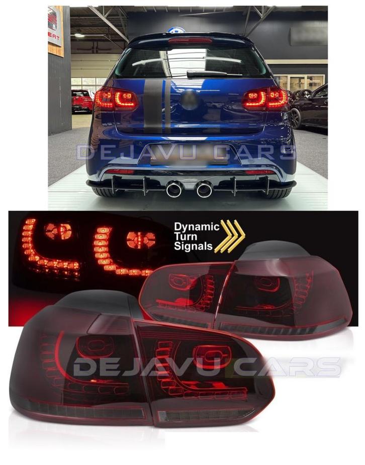 R20 / GTI Look Dynamische VOL LED Achterlichten voor Volkswa, Auto diversen, Tuning en Styling, Ophalen of Verzenden