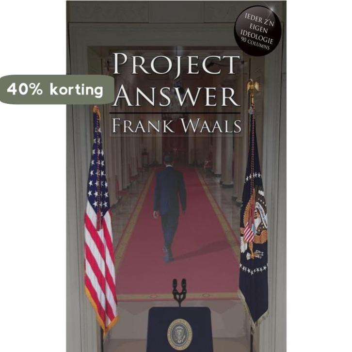 Project Answer 9789402135503 Frank Waals, Boeken, Kunst en Cultuur | Beeldend, Zo goed als nieuw, Verzenden