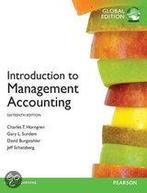 Introduction To Management Accounting 9780273790013, Zo goed als nieuw