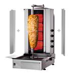 GGM Gastro | Elektrische Gyros-/ Döner grill - 4 branders -, Verzenden