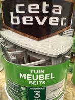 Cetabever tuinmeubel - white wash transparant zijdeglans..., Wit, Nieuw, Beits, Ophalen of Verzenden