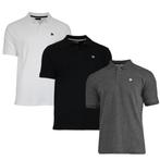 Donnay Donnay Heren - 3-Pack - Polo shirt Noah - Wit / Zwart, Kleding | Heren, Verzenden, Nieuw