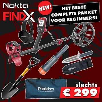 Nokta FINDX Pro metaaldetector starterspakket | AANBIEDING! beschikbaar voor biedingen