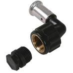 Henco kniekoppeling 90° 16x3/8 pers x binnendraad - 6PK-1603, Doe-het-zelf en Verbouw, Verzenden, Nieuw