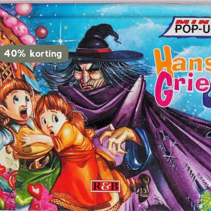 Hans en Grietje mini pop-up boek 9789039604526 R B, Boeken, Literatuur, Gelezen, Verzenden