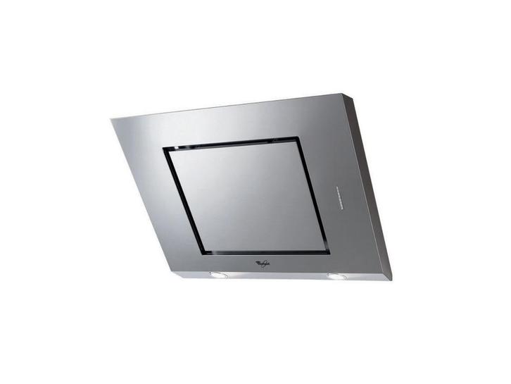 Whirlpool AKR 808/1 IX Wandafzuigkap - Schuin - 80cm, Huis en Inrichting, Overige Huis en Inrichting, Zo goed als nieuw, Verzenden