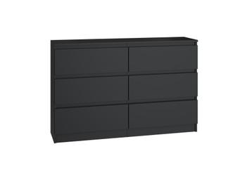 Ladekast  zwart - 120cm (Slaapkamer) beschikbaar voor biedingen