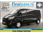 Ford Transit Custom 300 2.0 TDCI L2H1 Airco Cam LED €231pm, Zwart, Nieuw, Ford, Lease
