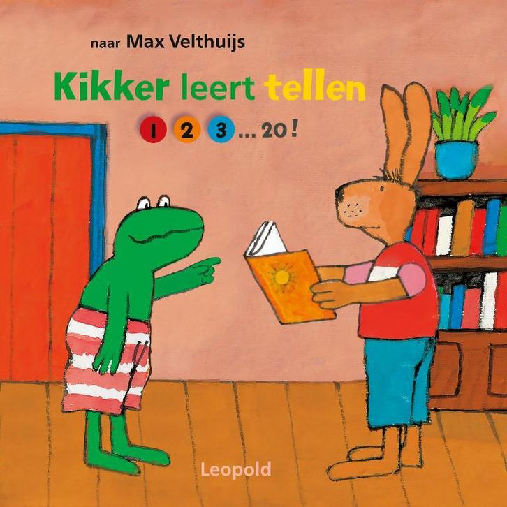Kikker leert tellen / Kikker 9789025886059 Max Velthuijs, Boeken, Kinderboeken | Baby's en Peuters, Gelezen, Verzenden