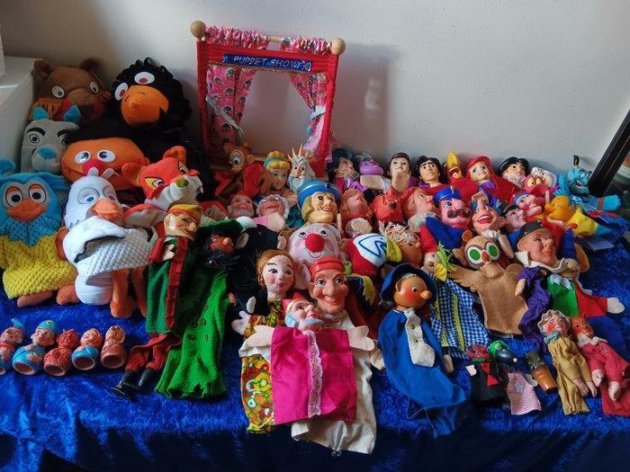 Antieke handpoppen, vintage Jan Klaassen, Disney,, Antiek en Kunst, Antiek | Speelgoed