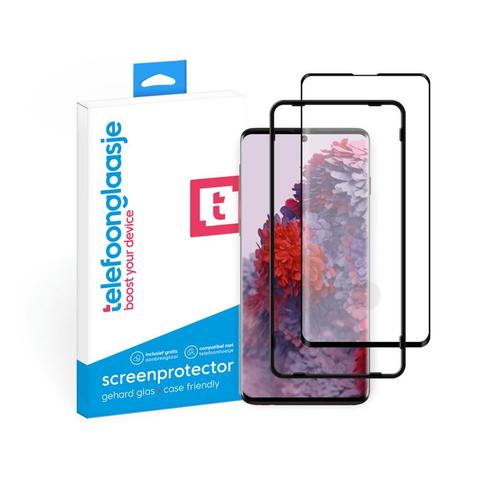 Samsung Galaxy S20 Plus screenprotector gehard glas Case, Telecommunicatie, Mobiele telefoons | Toebehoren en Onderdelen, Bescherming