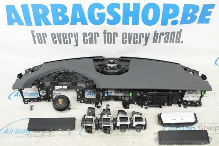 Airbag set Dashboard grijs structuur Porsche Taycan, Auto-onderdelen, Dashboard en Schakelaars, Gebruikt, Porsche