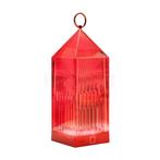 Kartell Lantern LED, rood , uitloopartikelen (Tafellampen), Verzenden, Nieuw