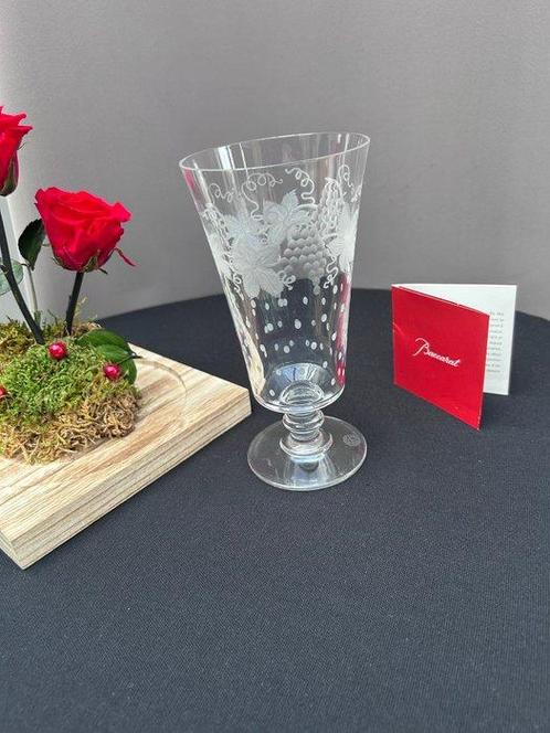 Baccarat - Vaas - Wijnstokken - Kristal, Antiek en Kunst, Antiek | Glas en Kristal