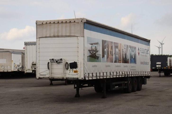 Veiling: Schuifzeiloplegger Schmitz Cargobull SCS 24/L - 13., Auto's, Vrachtwagens, BTW verrekenbaar, Overige brandstoffen, Overige kleuren