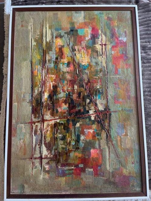 Tinus Willemse (1919) - Etude naar Prokofieff, Antiek en Kunst, Kunst | Schilderijen | Modern