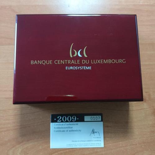 Luxemburg. Proof Set 2009 (incl. 2 euro 10 Ans UEM +, Postzegels en Munten, Munten | Europa | Euromunten