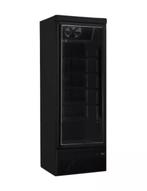 Vriezer met glazen deur | -18 / -22C° | zwart | 75 x 76 x.., Verzenden, Nieuw in verpakking