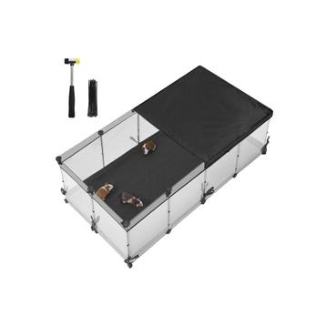 Dierenren met Panelen - 144x74x47 cm | Retourdeal | 40% K... beschikbaar voor biedingen