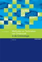 Methoden en technieken van onderzoek in de cri 9789059317147, Zo goed als nieuw