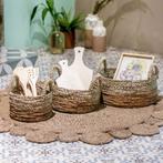 Opbergmand | Decoratieve mand | Plantenmand KUTUS (naturel), Verzenden, Nieuw