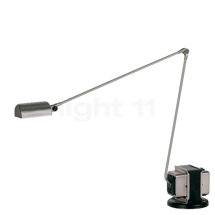 Lumina Daphine Tavolo Classic, nikkel geborsteld, Huis en Inrichting, Lampen | Tafellampen, Nieuw, Verzenden