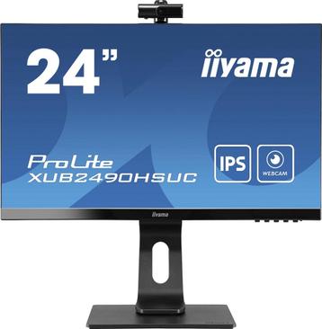 iiyama ProLite XUB2490HSUC-B1 - Full HD Webcam Monitor - 24