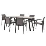Manolo Cortina dining tuinset 180x95xH75 cm 7 delig, Ophalen of Verzenden, Nieuw
