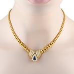 Ketting met hanger - 18 karaat Geel goud, Prachtige 18K Geel, Sieraden, Tassen en Uiterlijk, Antieke sieraden