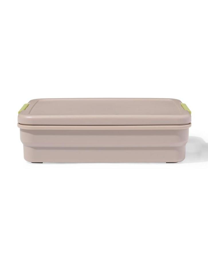 HEMA Lunchbox modulair 17.5x24,6x6.6cm grijs, Huis en Inrichting, Keuken | Keukenbenodigdheden, Nieuw, Verzenden