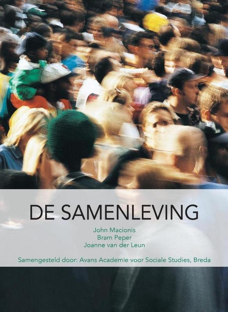 9789043038621 De samenleving | Tweedehands, Boeken, Schoolboeken, Zo goed als nieuw, Verzenden