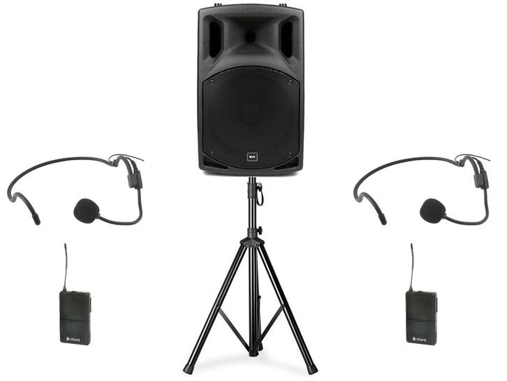 Qtx QX15PA-plus Sport Headset Bundel Mobiele Bluetooth PA, Muziek en Instrumenten, Microfoons, Overige typen, Nieuw, Verzenden