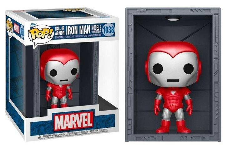Funko vinyl figuur - Marvel Iron Man Hall of Armor 1038 M..., Verzamelen, Poppetjes en Figuurtjes, Nieuw, Verzenden