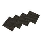 Akoestisch wandpaneel Vang 16 stuks 5,76 m² eikenkleurig gri, Doe-het-zelf en Verbouw, Platen en Panelen, Verzenden, Nieuw