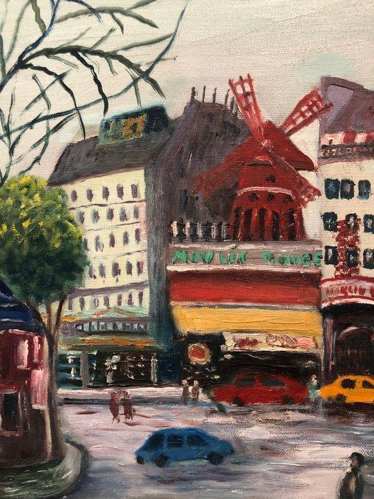 École Naïf (XX) - I love Paris in the fall, Antiek en Kunst, Kunst | Schilderijen | Klassiek