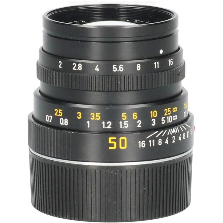 Tweedehands Leica 50mm f/2.0 Summicron-M CM4552, Audio, Tv en Foto, Fotografie | Lenzen en Objectieven, Standaardlens, Gebruikt