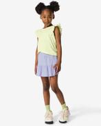 HEMA Kinderskort rib jersey paars, Verzenden, Nieuw