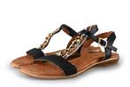 Dolcis Sandalen in maat 41 Zwart | 10% extra korting, Dolcis, Verzenden, Zwart, Sandalen of Muiltjes