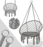 Tillvex® Hangstoel - Binnen & Buiten - Tot 150kg - Grijs, Verzenden, Nieuw